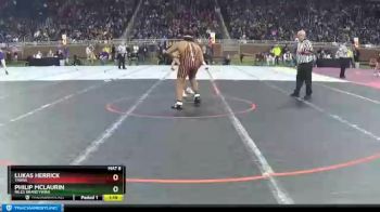 D4-215 lbs Quarterfinal - Lukas Herrick, Tawas vs Philip McLaurin, Niles Brandywine