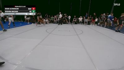 92 lbs Round 1 (6 Team) - Steven Becker, Iron Horse Blue vs Evan Altshuler, Wrecking Crew Demolition Team