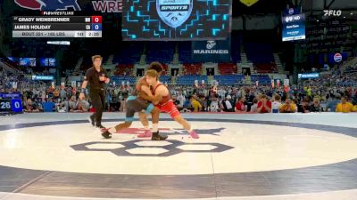 165 lbs Champ. Rd Of 128 - Grady Weinbrenner, MN vs James Holiday, CA