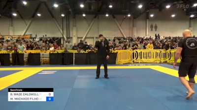 BRIAN WADE CALDWELL vs MILTON MACHADO FILHO 2023 World IBJJF Jiu-Jitsu No-Gi Championship