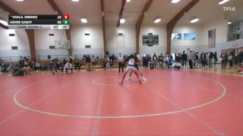 126 lbs Cons. Round 3 - Khalil Jimenez, Abington Friends School vs Asher Gabay, Friends` Central