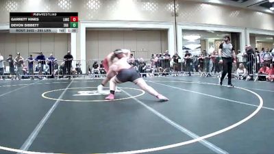 285 lbs Round Of 16 - Garrett Hines, Lancer WC vs Devon Sibbett, 208 Spartans