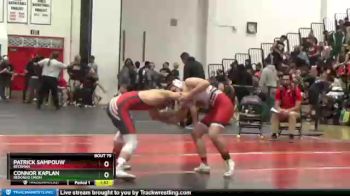 160 lbs Champ. Round 1 - Connor Kaplan, Redondo Union vs Patrick Sampouw, Beckman