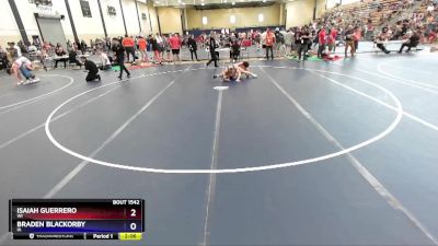 165 lbs Cons. Round 7 - Isaiah Guerrero, WI vs Braden Blackorby, IA