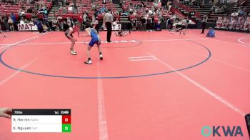 70 lbs Rr Rnd 3 - Bailer Herren, Pawnee Peewee Wrestling vs Kaden Nguyen, Legacy Wrestling Club