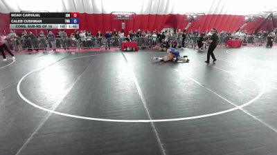 157 lbs Cons. Sub-rd Of 16 - Noah Carvajal, IZZY Style Wrestling vs Caleb Cushman, The Wrestling Academy
