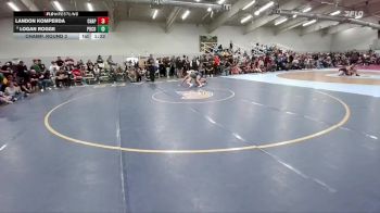 138 lbs Champ. Round 3 - Logan Rogge, Pueblo County vs Landon Komperda, Chaparral