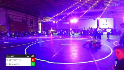 116 lbs Round Of 16 - Blaine Derryberry, Scrap Yard Training vs Easten Serrano, Stout Wrestling Academy