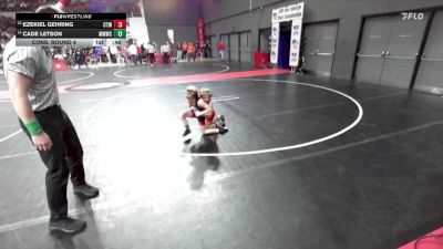 69 lbs Cons. Round 4 - Ezekiel Gehring, Slinger vs Cade Letson, Milton Monsters Wrestling Club