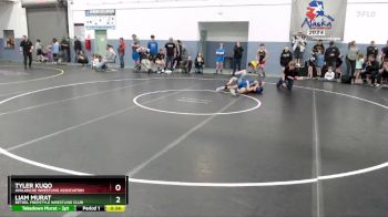 92 lbs Cons. Semi - Liam Murat, Bethel Freestyle Wrestling Club vs Tyler Kuqo, Avalanche Wrestling Association