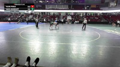 138 lbs Cons. Semi - Maya Mordoff, Eagle vs Kloe Fogle, Caldwell