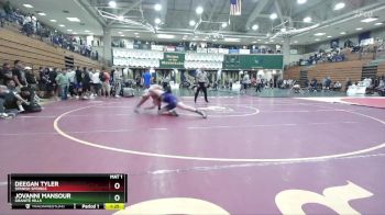 190 lbs Champ. Round 3 - Jovanni Mansour, Granite Hills vs Deegan Tyler, Spanish Springs