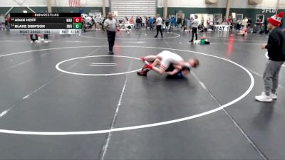 144 lbs Champ. Round 1 - Adan Hoff, Madison vs Blake Simpson, Eaglecrest Wrestling Club