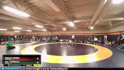 53 lbs Quarters & 1st Wb (16 Team) - Oakley Newby, Westlake vs Mac Theobald, Payson