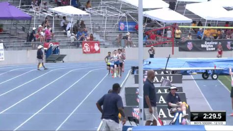 Youth Boys' 3k Championship, Finals 1 - Age 12