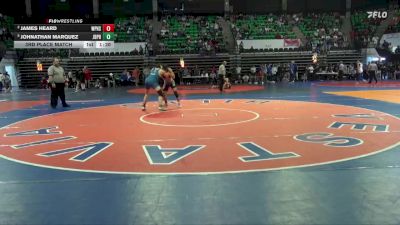 1A-4A 150 3rd Place Match - James Heard, White Plains vs Johnathan Marquez, J.B. Pennington