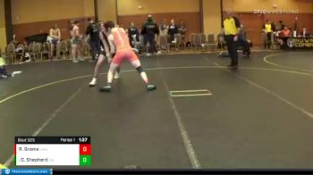 155 lbs Round 3 - Cole Shepherd, Crandon Wrestling vs Ronald Grams, Unattached Wrestler USA