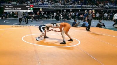 5A 138 lbs Cons. Round 2 - Eli Loya, Dumas vs John (Jax) Hanson, Dallas Highland Park
