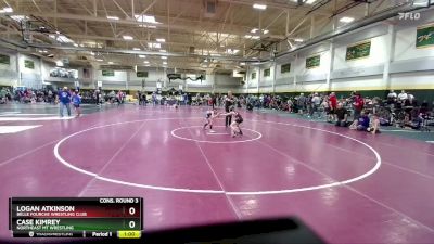 65 lbs Cons. Round 3 - Case Kimrey, Northeast MT Wrestling vs Logan Atkinson, Belle Fourche Wrestling Club