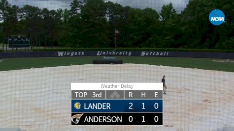 Replay: Lander vs Anderson (SC) - NCAA Regional | May 10 @ 1 PM