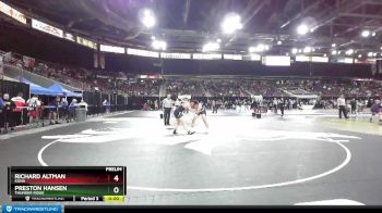 182 lbs Cons. Round 3 - Uriel Valdez, Bend Senior vs Wesley Hodges, Mountain Home