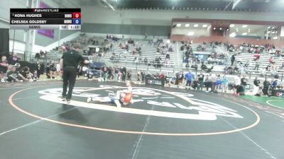 69-78 lbs Semis - Kona Hughes, Big Game Wrestling Club vs Chelsea Goldsby, Mat Demon Wrestling Club