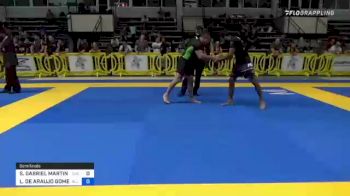 STEPHEN GABRIEL MARTINEZ vs LUCAS DE ARAUJO GOMES 2021 Pan IBJJF Jiu-Jitsu No-Gi Championship