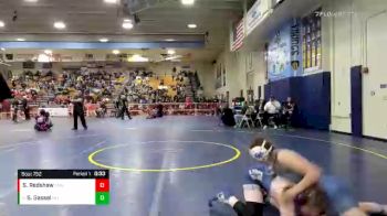131 lbs Cons. Round 5 - Skyler Gassel, Newport Harbor vs Sasha Redshaw, San Marino