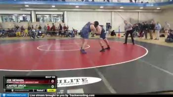 285 lbs Champ. Round 2 - Joe Newara, Pennsylvania State University Erie vs Carter Urich, Messiah University