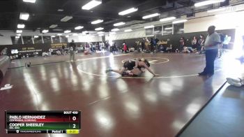 138 lbs Cons. Round 2 - Cooper Sheesley, Del Oro vs Pablo Hernandez, Centennial (Corona)