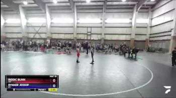 56 lbs Quarterfinal - Riddic Bunn, WA vs Rykker Jessop, MT