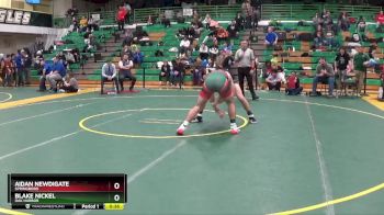 175 lbs Cons. Round 6 - Aidan Newdigate, SPRINGBORO vs Blake Nickel, OAK HARBOR