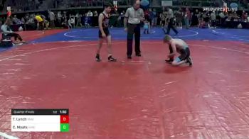 94 lbs Quarterfinal - Tyson Lynch, Takedown Express Wrestling Club vs Cameron Moats, Apache Youth Wrestling