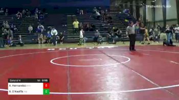 112 lbs Consolation - Adrian Hernandez, Hornets Wrestling Club vs Ronan O'Keeffe, 706wrestling