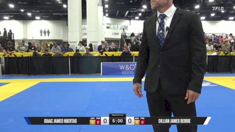 Dillian James Berrie vs Isaac James Huertas 2025 World IBJJF Jiu-Jitsu No-Gi Championship