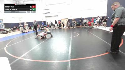 96 lbs 5th Place - Alton Vail, PA vs Colton Smith, WV