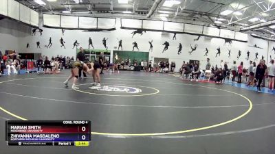 124A Cons. Round 4 - Mariah Smith, McKendree University vs Zhivanna Magdaleno, Northern Michigan University