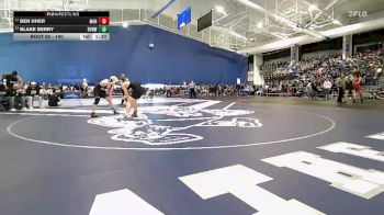 190 lbs Champ. Round 1 - Ben Uher, Manhattan vs Blake Berry, Blue Valley Northwest