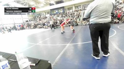 145 lbs Semifinal - Olivia Merino, Mountain Ridge vs Nichole Simmons, SLAM! NEVADA