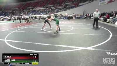 6A-175 lbs Cons. Round 2 - Alex Sly, Lakeridge vs Jacob Hull, Reynolds