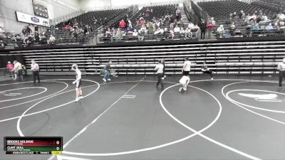 135 lbs Champ. Round 2 - Clint Gull, Stansbury High School vs Brooks Holshue, Mountain Ridge