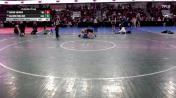 150 lbs Cons. Round 2 - Gabe Lewis, Timberline vs Javier DeLira, Caldwell