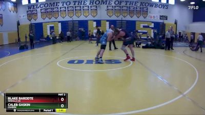 215 Blue 2nd Place Match - Caleb Gaskin, Camden vs Blake Barodte, Wakulla Hs