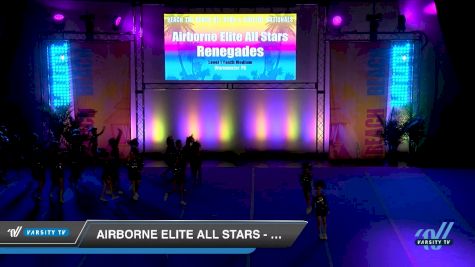 Airborne Elite All Stars - L1 Youth - Medium [2019 Renegades 4:27 PM] 2019 Reach The Beach Nationals