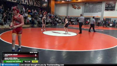 BN-8 lbs Semifinal - Brecken Bral, Krakow Wrestling Club vs Jackson Kray, LMWC