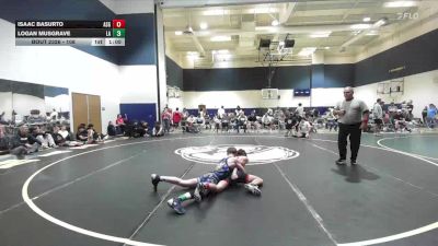 108 lbs Cons. Round 3 - Isaac Basurto, ASG vs Logan Musgrave, Lake Arrowhead