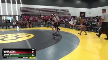 105 lbs Placement Matches (8 Team) - Reece Movahead, PA Alliance vs Caleb Kosko, Mat Assassins (PA)