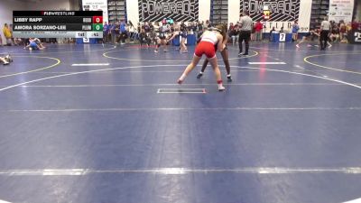 118 lbs Consy 4 - Libby Rapp, Redbank WC vs Amora Sorzano-Lee, Plum