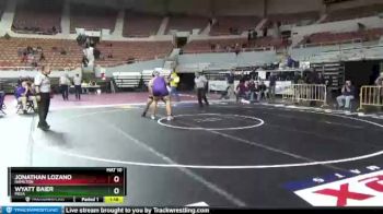 D1-285 lbs Semifinal - Wyatt Baier, Mesa vs Jonathan Lozano, Hamilton