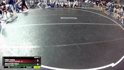 140 lbs Round 1 (4 Team) - Braxton Hall, Kansas Mamba vs Trey Dahl, South Dakota Thunder